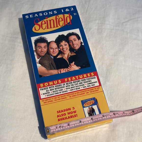 Seinfeld season 1 and 2 18 episodes 4 discs set - Picture 9 of 10